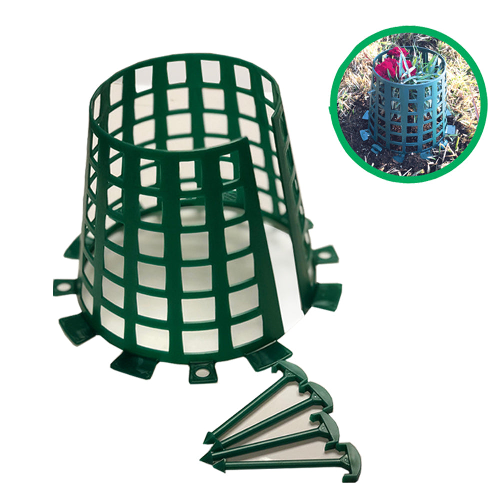 plant guards plastic Plant Knight Green 6-Pack